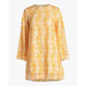 Mestiza New York bell sleeve sequin mini cocktail dress xl